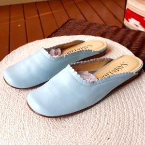 NWOT Sam&Libby Leather Flats